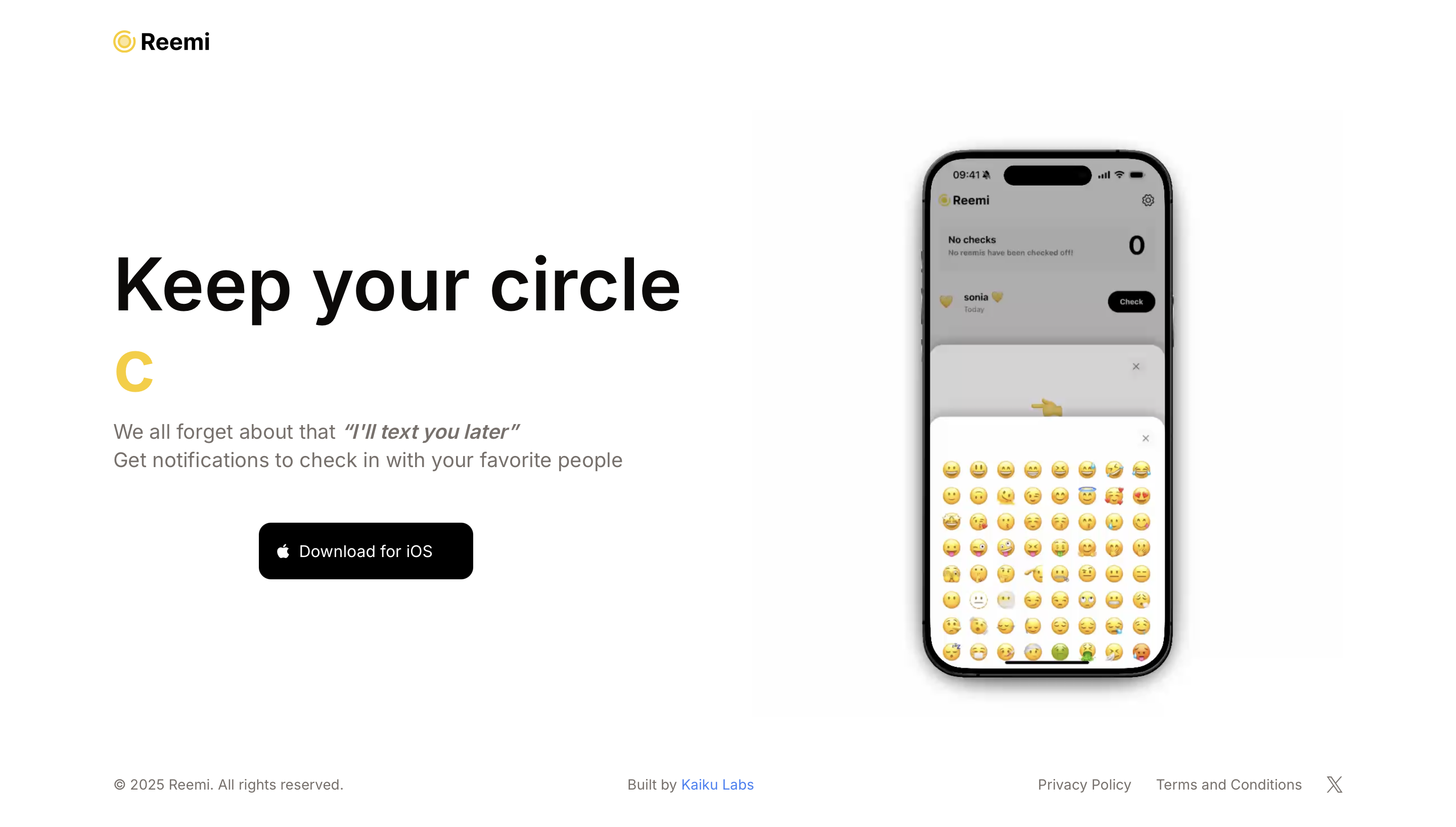 Preview of the application